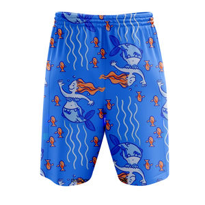 กางเกงว่ายน้ำชายขายดี ทรงกลางลำตัว สไตล์ลำลอง กางเกงเซิร์ฟบอร์ด กางเกงขาสั้น โพลีเอสเตอร์ถัก ปิดด้วยเชือกผูก เหมาะสำหรับใส่ไปชายหาด - Product Image 2