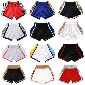 Pantalones Cortos Deportivos de Artes Marciales Mixtas (MMA) de Poliéster/Nylon, Transpirables, de Secado Rápido, de Alta Calidad, Personalizados para Entrenamiento - Product Image 6