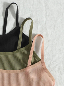 Ensemble de lingerie sexy côtelé avec broderies et volants, détails ajourés, confortable pour un usage quotidien, sous-vêtements de sport de haute qualité pour femme - Product Image 5