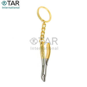 Porte-clés Pince à Dents Dorée – Mini Outil d'Extraction Dentaire – Cadeau pour Dentiste – Instrument Dentaire Portable – Accessoire Anneau de Clés - Product Image 6