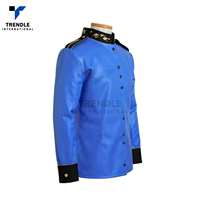 Tunique de cérémonie style cavalerie, veste de garde, uniforme formel décoratif, manteau unisexe personnalisé toutes saisons
