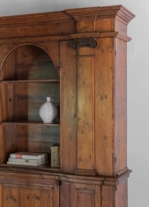 Buffet classique Edwan en teck massif de haute qualité, couleur brun foncé, pour usage intérieur. - Product Image 5