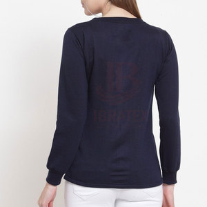 Unique Style New Arrival <b>Lightweight</b> <b>Women</b> <b>Sweatshirt</b> Long Sleeves Custom Made Design <b>Women</b> <b>Sweatshirt</b> - Product Image 4