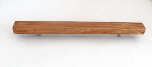 Manija de Puerta de Madera, Diseño Rectangular Minimalista, Madera Sólida, Montaje en Pared, Decoración Interior para el Hogar, Uso en Sala de Estar - Product Image 6