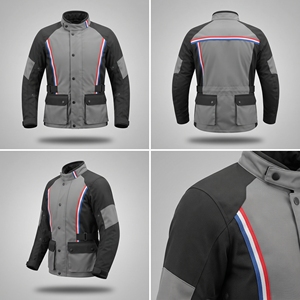 ชุดแข่งรถมอเตอร์ไซค์ KHUMBRO SPORTS คุณภาพพรีเมียม ยอดขายอันดับหนึ่ง ผลิตจากผ้าคอร์ดูร่า กันลม ทนทานทุกฤดู ดีไซน์สีสันตัดกัน พร้อมลายพิมพ์สะท้อนแสง - Product Image 2