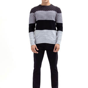 เสื้อกันหนาวผู้ชายคุณภาพสูง ออกแบบมาเพื่อความอบอุ่น ให้ลุคทันสมัย สัมผัสนุ่ม ระบายอากาศได้ดี ผิวสัมผัสเรียบเนียน เป็นมิตรต่อสิ่งแวดล้อม - Product Image 1