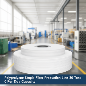 Ligne de production de fibres courtes en polypropylène - Capacité de 30 tonnes par jour - Product Image 3
