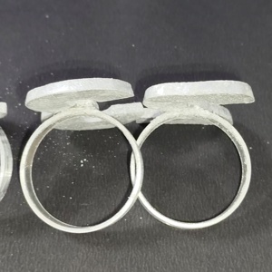 Anneau de serviette décoratif en aluminium, numéro 2 3 5 1 0, pièce unique, pour la décoration de table d'anniversaire et de célébration - Product Image 4