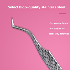 Pinzas para Pestañas de Acero Inoxidable Puntiagudas, Pinzas para Extensión de Pestañas Mega Volumen Más Vendidas, Pinzas de Agarre Preciso Probadas a Mano, Herramientas para Pestañas - Product Image 6