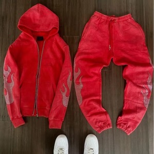 Private Label Tracksuit Manufacturer Custom Sportswear Wholesale OEM Factory Training Tracksuit Jogger Set Low MOQ Supplier - Product Image 3