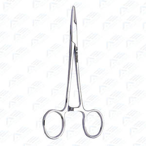 Soporte de aguja de acero inoxidable para uso médico veterinario quirúrgico Instrumentos quirúrgicos de acero inoxidable Soporte de aguja Halsey - Product Image 1