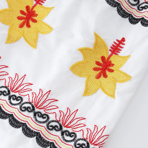 Jupe de plage polynésienne hawaïenne faite à la main en coton respirant et écologique, patchwork floral, grande taille, pour femmes, haute qualité - Product Image 4