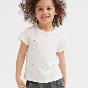 T-shirt bébé fille à manches courtes, best-seller, nouveau design, tendance, séchage rapide, prix avantageux - Product Image 1