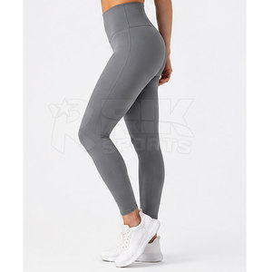 Leggings de yoga à taille élastique, fabriqués en usine, best-sellers, vêtements de fitness, couleur et taille personnalisées. - Product Image 6