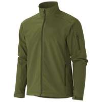 Veste softshell unisexe noire à capuche, coupe-vent, fermeture éclair, logo sur le devant, vêtement d'hiver décontracté, coupe régulière, en polyester.
