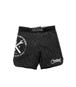 Pantalones Cortos MMA de Lona Transpirable 2026 con Estampado Anti-UV, Tejido Ligero, Estilo Urbano, Cintura Elástica Media, Impermeables - Product Image 1