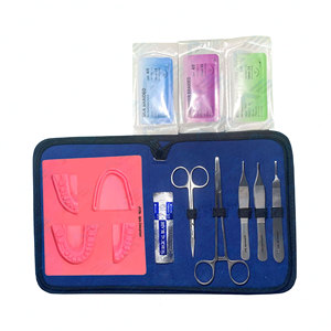 Medical Students Skin Medical Suture Surgical Instruments Suture <b>Kit</b> With Dental Suture Pad Training <b>Kit</b> - Product Image 1