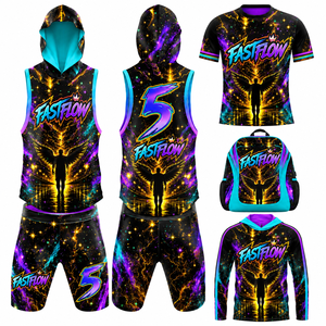 Ensemble d'uniformes de football 7v7 sublimés, anti-transpiration, unisexe, pour adultes, uniformes d'équipe personnalisés, coupe athlétique - Product Image 4