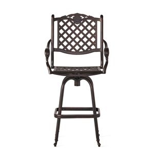 Sgabello da Bar in Alluminio Pressofuso - Product Image 2