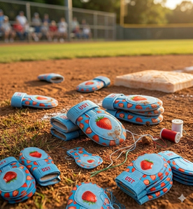 QST Baseball Softball Sliding Gloves Youth Kid Hand Protection Left Right Hands Durable Flexible Professional Use Impact - Product Image 6