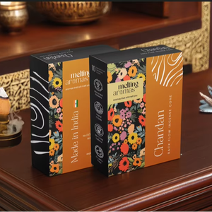 CONOS DE INCENSO DE FLUJO REVERSO CHANDAN PREMIUM - Product Image 1
