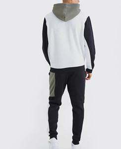 Conjunto Deportivo Personalizado de Dos Piezas para Hombre, Talla Grande, con Capucha, Informal, Transpirable, de Algodón Orgánico, Venta al Por Mayor, Diseño de Diseñador - Product Image 5