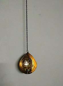 ที่แขวนเทียนติดผนังโลหะสีทอง - Product Image 2