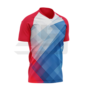 Premium Custom Soccer Jersey Printed Football Shirt 100% Polyester Short Sleeve Lightweight Quick Dry Breathable Unisex - Product Image 3