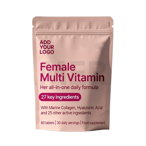Female Multivitamin with Collagen & Hyaluronic Acid Tablet | Private Label Bulk Supply