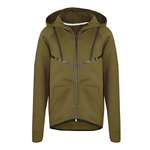 Ensemble de survêtement à capuche pour homme, fermeture éclair, vêtements de sport confortables, durables, décontractés, pour l'entraînement, le jogging, l'hiver - Product Image 4