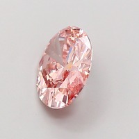 Diamante Rosa Marrón Intenso Ovalado de Laboratorio, CVD, Claridad VS1, Pulido Excelente, Ético, Suelto, 2.01 Quilates