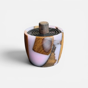 Nuevo Quemador de Incienso de Resina y Madera de Acacia Árabe de Primera Calidad, Mubkhar de Lujo Hecho a Mano, Porta Incienso de Oud para una Decoración Elegante de la Sala de Estar - Product Image 3