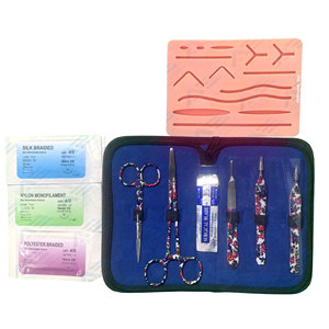 Kits de Sutura, Herramientas Quirúrgicas Ortopédicas, Kit de Ejercicios para Estudiantes de Medicina, Almohadillas de Sutura e Instrumentos de Entrenamiento de Sutura - Product Image 1