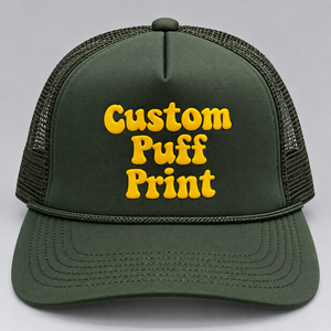 Casquette Trucker en Mousse Personnalisée Premium VN avec Logo Imprimé en Relief, Casquette Snapback en Maille – Vente en Gros, Fabricant Vietnamien OEM ODM - Product Image 3