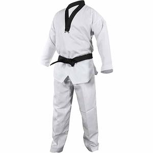 Uniformes Unisex de la Mejor Calidad en Oferta, Cinturón Blanco/Negro, Logotipo Personalizado, Trajes de Karate Brasileño con Parches, Subidos por Dress Sports - Product Image 1