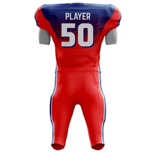 Uniforme de Fútbol Americano Premium al por Mayor, Fabricante OEM, Conjunto de Fútbol de Poliéster, Ropa Deportiva, Exportador de Artículos Deportivos - Product Image 3
