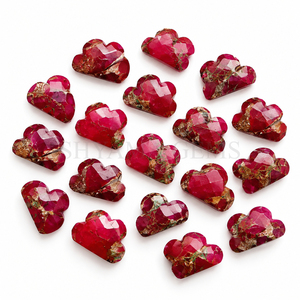 Turquesa Rosa Cobre en Forma de Nube de 12mm, Gema Tallada Suelta para Fabricación de Joyas, Colgantes y Manualidades, Proveedor Mayorista a Granel - Product Image 5