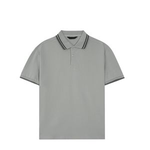 Camiseta de Golf Personalizada para Hombre, Estilo Casual Elegante, de Algodón, Manga Corta, Color Sólido, Fabricante OEM al por Mayor - Product Image 1