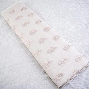 Tela de Chifón Bordada Malty Dobby, 100% Poliéster, Transpirable, Ecológica, para Bodas, Color Personalizado, Suministro Textil, Exportaciones - Product Image 4