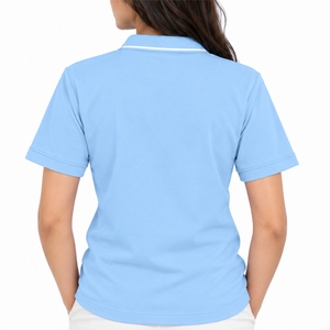 Camiseta Polo Premium para Mujer, Algodón, Manga Corta, Diseño Elegante, Estilo Casual Moderno, Look Informal y Elegante, Prenda Esencial para el Día a Día - Product Image 2