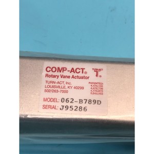 ACTUADOR DE VÁLVULA ROTATIVA COMP-ACT 062-B789D, 5022290 - Equipo y Piezas de Semiconductores de Confianza de Legado Global en - Product Image 1