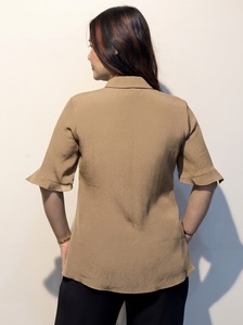 Camisa Casual Cómoda para Mujer, Corte Holgado, Tela Suave, para Oficina, Viajes y Uso Diario, Compre Directamente del Proveedor - Product Image 2
