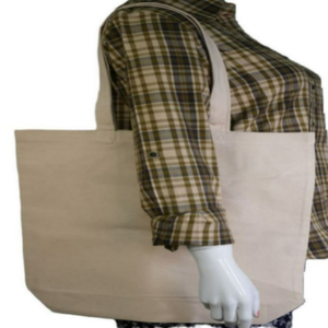 Sac fourre-tout en toile de coton biologique écologique, imprimé sérigraphié avec logo personnalisé, durable et écoresponsable pour les courses en gros - Product Image 5