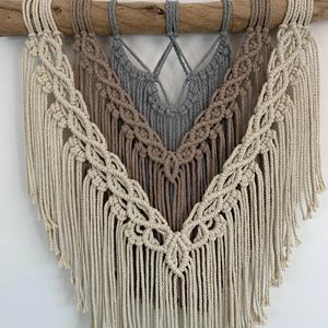 Colgante de pared de macramé de alta calidad, perfecto para interiores bohemios modernos o tiendas minoristas, regalos de inauguración de la casa, regalos de Navidad, vacaciones - Product Image 3