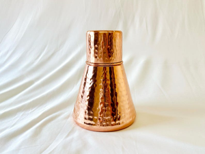 Oxidant Creation Copper Water Matka Traditional Pure Copper Drinking Pot for Healthy Water <b>Storage</b> and Serving - Product Image 1