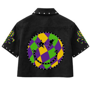 Camiseta de Verano para Hombre, Talla Grande, Estilo Hip Hop, Corta, Vintage, con Pedrería, Diseño Gráfico Personalizado de Alta Calidad - Product Image 2