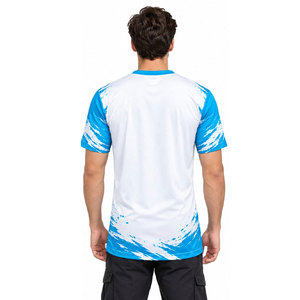 T-shirt de pêche pour homme, bleu et blanc, impression par sublimation, séchage rapide, UPF 50, vêtements d'extérieur - Product Image 4