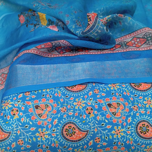 Colección Festiva: Tela Estampada para Vestidos con Dupatta a Juego para Fiestas y Eventos Culturales de Mujer - Product Image 5