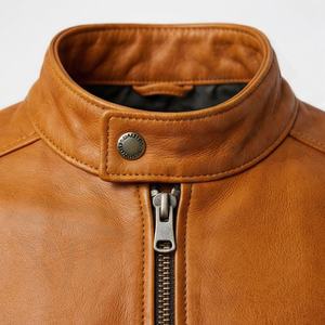 Veste en cuir NAI 0410A pour moto, blouson de motard, vêtement de mode pour motard, équipement de protection pour la conduite, vêtements d'extérieur, vente en gros - Product Image 4