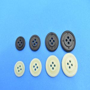 Botones de Resina de 15 mm para Coser, Accesorios de Costura, Nailon Reciclado, Forma Redonda, 4 Agujeros, Botones para Camisas, Blusas y Abrigos - Product Image 4